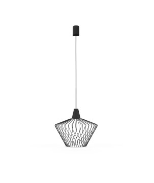 Lampadario wave S nero cod.8858