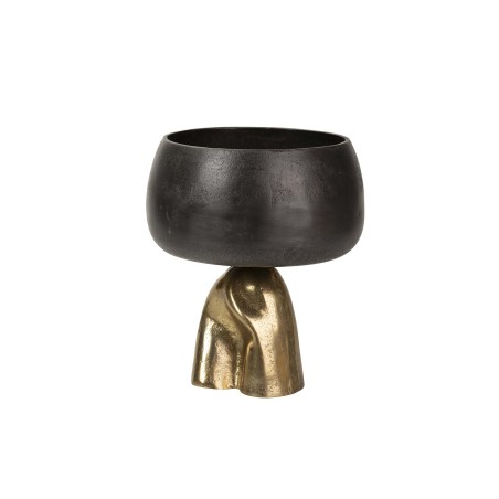 Vetro alluminio nero 20X20X24 cm