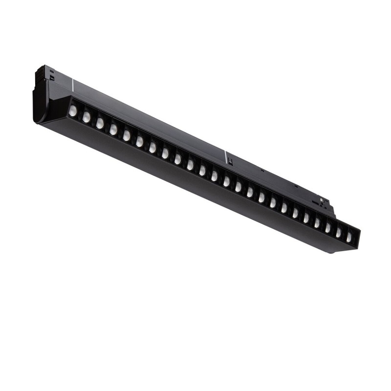 LVM focus out led 15W 4000K colore nero apparecchio lineare per barre magnetiche a 1 circuito 10645