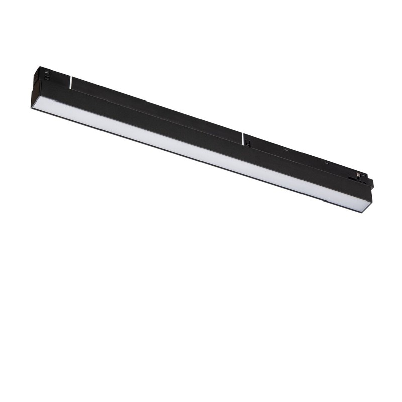 Line led 15W 4000K colore nero apparecchio lineare per barre magnetiche a 1 circuito 10650 Line led 15W 4000K colore nero apparecchio lineare per barre magnetiche a 1 circuito 10650