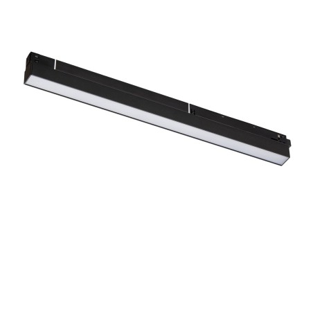 Line led 15W 4000K colore nero apparecchio lineare per barre magnetiche a 1 circuito 10650