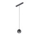 Slot lampada a sospensione a led 5W 4000K colore nero per barre magnetiche a 1 circuito Slot lampada a sospensione a led 5W 4000K colore nero per barre magnetiche a 1 circuito