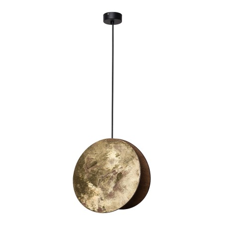 Lampadario ruota colore oro I 9028