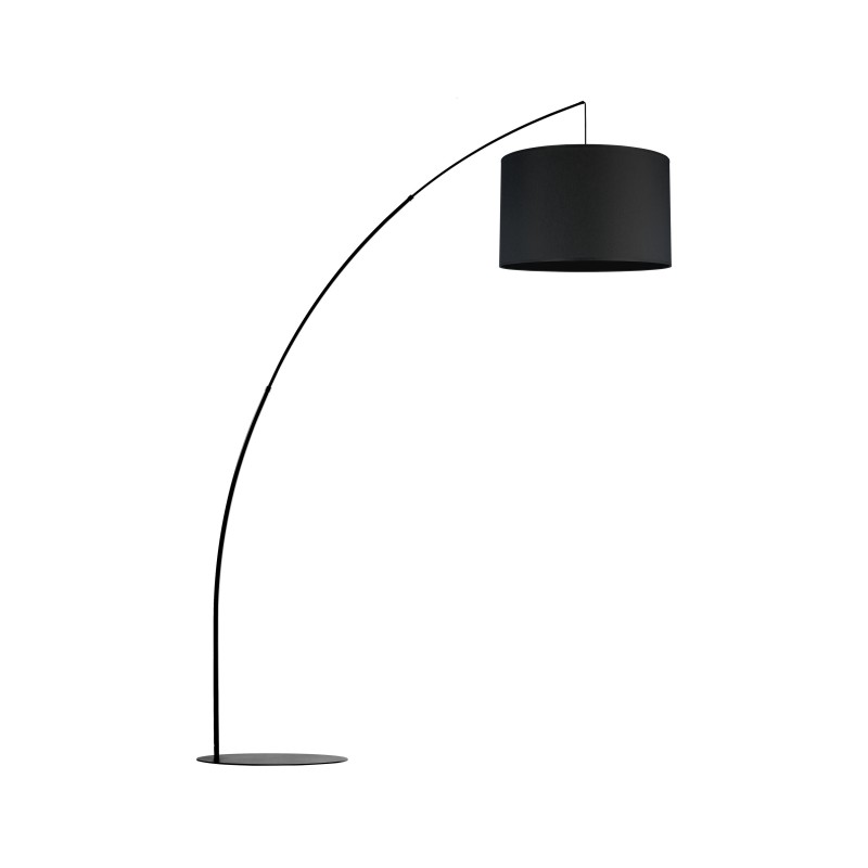 Lampada piantana moby black 5485