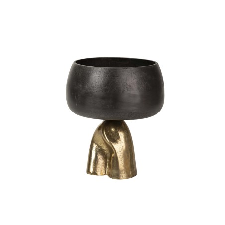 Vetro alluminio nero 20X20X24 cm