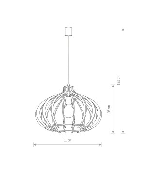 Lampadario ika D cod.4174