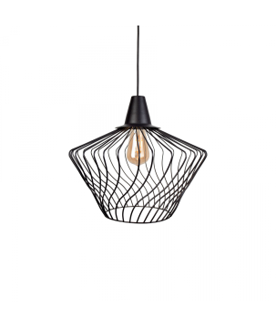 Lampadario wave S nero cod.8858