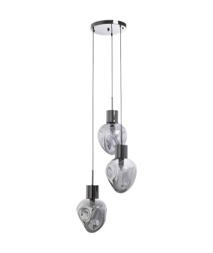 Lampadario Dough Smoky Tre Ø45cm