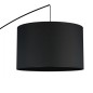 Lampada piantana moby black 5485