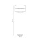Lampada piantana eco lampa podogowa 5597