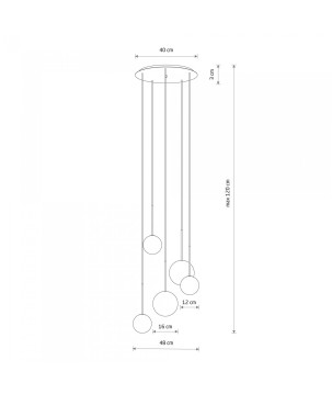 Lampadario caro V 10303