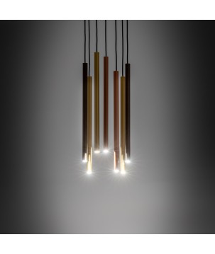 LAMPADARIO LASER MULTICOLORE VII 10704