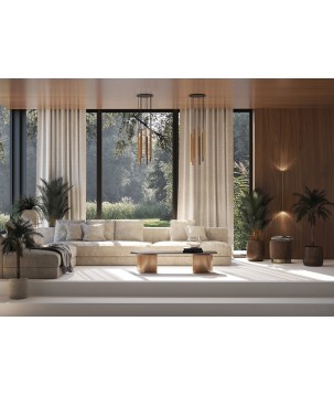 LAMPADARIO LASER MULTICOLORE VII 10704