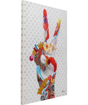 Quadro su tela Peace Sign 90x120cm
