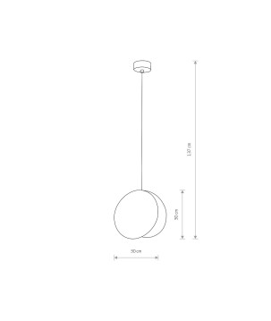 Lampadario ruota colore oro I 9028