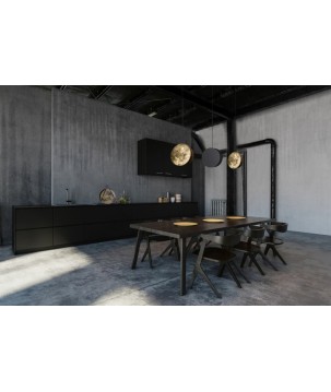 LAMPADARIO RUOTA COLORE ORO I 9028