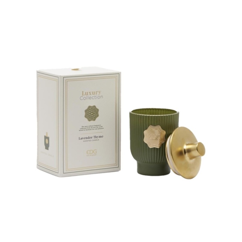 CANDELA LUXURY CON PROFUMO 420GR LAVANDER THYME