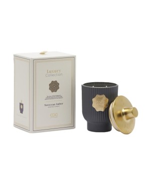 CANDELA LUXURY CON PROFUMO 420GR MOROCCAN AMBER