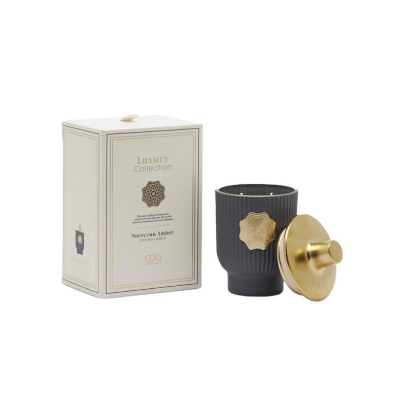 CANDELA LUXURY CON PROFUMO 420GR MOROCCAN AMBER