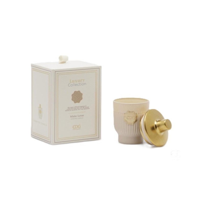 CANDELA LUXURY CON PROFUMO 120GR WHITE LOTUS