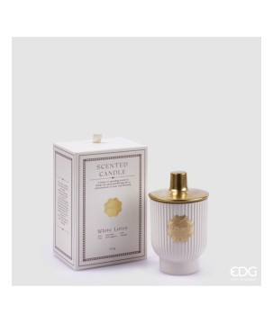 CANDELA LUXURY CON PROFUMO 420GR WHITE LOTUS