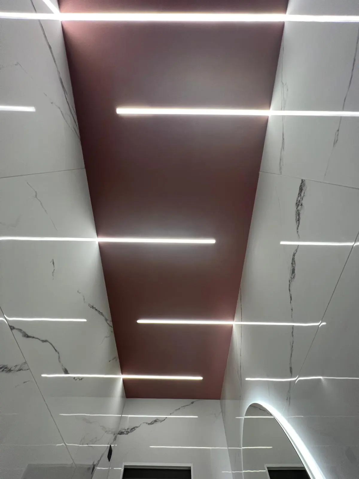 SOFFITTO BAGNO ROSA